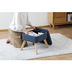 ヨドバシ.com - アイリスオーヤマ IRIS OHYAMA 収納付オットマン