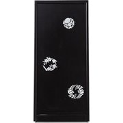 硯箱 越前塗 黒 (小) 花丸文 ARK-03SH