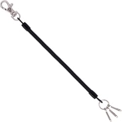 コイルキーチェーン 50cm ブラック GLK253B