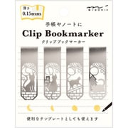 ブックマーカー クリップ ネコと月柄A 43404006