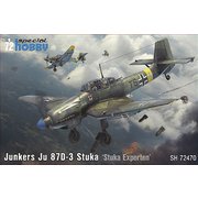 SH72470 独・ユンカース Ju87D-3スツーカ急降下爆撃機 エキスパート [組立式プラスチックモデル]