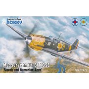 SH72472 メッサーシュミット Bf109E戦闘機 スロバキア & ルーマニアエース [組立式プラスチックモデル]