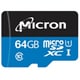 Micron 産業用 microSDXCカード 64GB Class10 UHS-I 最大読込90MB/s 最大書込45MB/s MTSD064AQC6MS-1WT