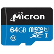 Micron 産業用 microSDXCカード 64GB Class10 UHS-I 最大読込90MB/s 最大書込45MB/s MTSD064AQC6MS-1WT