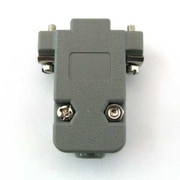 PH-09G-mm-5P [D-subカバー ミリネジ 9pin 灰 5個入]