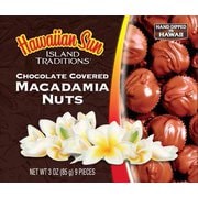 ハワイアンサン アイランドトラディション マカデミアナッツチョコレート 3oz