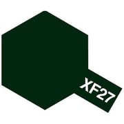 81727 タミヤ タミヤカラー アクリル塗料ミニ XF-27 ブラックグリーン 10ml [プラモデル用塗料]