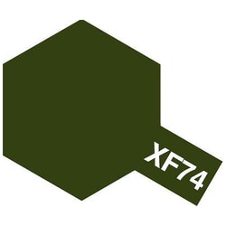 81774 タミヤ タミヤカラー アクリル塗料ミニ XF-74 OD色 （陸上自衛隊） 10ml [プラモデル用塗料]