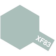 81783 タミヤ タミヤカラー アクリル塗料ミニ XF-83 ミディアムシーグレイ2 （イギリス空軍） 10ml [プラモデル用塗料]