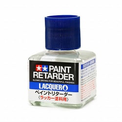 87198 タミヤ ラッカー塗料用 ペイントリターダー 40ml瓶入 [プラモデル用塗料]