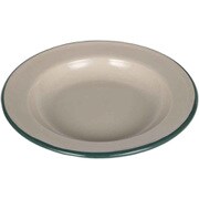 K19-0102BE/GN [アウトドア 食器 お皿 直径20.6cm ベージュグリーン]
