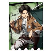 進撃の巨人 ステッカー 団旗 Ver. リヴァイ [キャラクターグッズ]