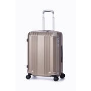 スーツケース デカかるEdge 拡張タイプ 旅行日数目安:5~7泊 52L/拡張時60L TSAロック搭載 ALI-088-22W シャンパンゴールド デカカル ハードキャリー
