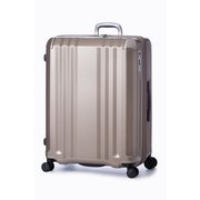スーツケース デカかるEdge 拡張タイプ 旅行日数目安:8~10泊 102L/拡張時120L TSAロック搭載 ALI-088-102 シャンパンゴールド