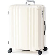 スーツケース デカかるEdge 拡張タイプ 旅行日数目安:8~10泊 102L/拡張時120L TSAロック搭載 ALI-088-102 バニラホワイト