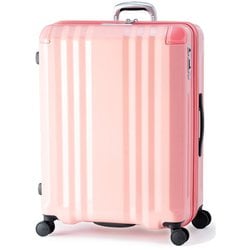 スーツケース デカかるEdge 拡張タイプ 旅行日数目安：8～10泊 102L/拡張時120L TSAロック搭載 ALI-088-102 コーラルピンク