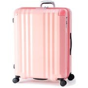 スーツケース デカかるEdge 拡張タイプ 旅行日数目安:8~10泊 102L/拡張時120L TSAロック搭載 ALI-088-102 コーラルピンク