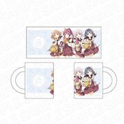 ゆるゆり マグカップ flower Ver. 生徒会 [キャラクターグッズ]
