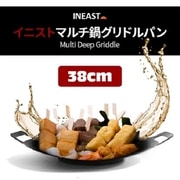 イニスト IH対応 直火対応 マルチ鍋グリドルパン 38cm IN-UI-DE-GR-38