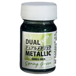 DM01-MCB デュアルメタリック 15ml スプリンググリーン [プラモデル塗料]
