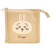 CKW-111 ちいかわ ミニポーチ ふわふわワッペン Ver. うさぎ [キャラクターグッズ]