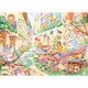 06-522s メルヘンアート なかうちわか すてきなフラワーショップ [ジグソーパズル 500ピース]