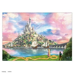 D1000-851 ディズニー One Day at Sunsetシリーズ 憧れの王国へ（ラプンツェル） [ジグソーパズル 1000ピース]