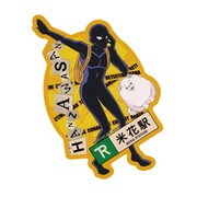 名探偵コナン 犯人の犯沢さん トラベルステッカー 1. 犯沢さん＆ポメ太郎 [キャラクターグッズ]