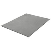 ラ・クッションラグ リバーシブルタイプ 接触冷感×マイクロムートン 185×240cm Q-max0.34 グレー ACRR-CM1824