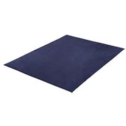 ラ・クッションラグ リバーシブルタイプ 接触冷感×マイクロムートン 185×240cm Q-max0.34 ネイビー ACRR-CM1824