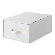 収納 ボックス ダンボール 引き出し 幅39×奥行53×高さ23cm ホワイト M39 Reuse Dan Box シリーズ ND-9539