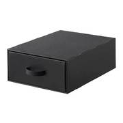 収納 ボックス ダンボール 引き出し 幅39×奥行53×高さ18cm ブラック S39 Reuse Dan Box シリーズ ND-9544