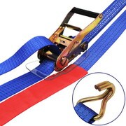 #75269 [ラッシングベルト青 Jフック1.5ton 幅50mm×長さ1+5m]