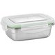 18-8パッキン付 キッチンコンテナレクタングル 350ml APK2701