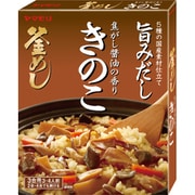 焦がしょうゆ醤油の香り きのこ釜めしの素 [即席料理]