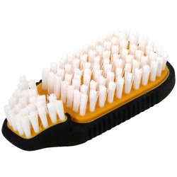 29670 [SUN UP ミニブラシ付 グリップブラシ 小判型 PP+PP]