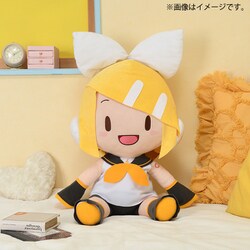 鏡音レン　どでかジャンボぬいぐるみ　ふわぷち　さんぱち 初音ミクシリーズ_鏡音レン ふわぷち どでかジャンボぬいぐるみ