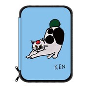 NEKO KEN マルチフラットポーチ B [キャラクターグッズ]
