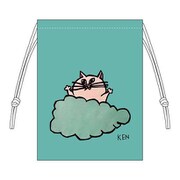 NEKO KEN 巾着 B [キャラクターグッズ]