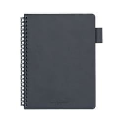 オープンリングノート（合皮表紙） A5 グレー N2993-27