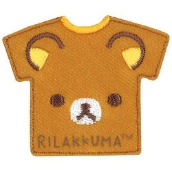 GFPIRK380 RK45 リラックマ ワッペン リラックマ（Tシャツ） [キャラクターグッズ]
