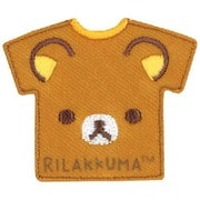 GFPIRK380 RK45 リラックマ ワッペン リラックマ（Tシャツ） [キャラクターグッズ]