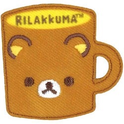 GFPIRK380 RK46 リラックマ ワッペン リラックマ（マグカップ） [キャラクターグッズ]