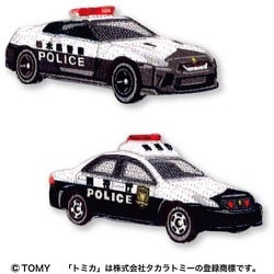 GFPITOM650 TOM27 トミカ ワッペン 2枚セット 日産 GT-R パトロールカー・トヨタ クラウン パトロールカー [キャラクターグッズ]