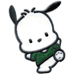 GFPISCW550 SCW46 サンリオキャラクターズ ワッペン ポチャッコ [キャラクターグッズ]