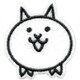 GFPIBAN450 BAN42 にゃんこ大戦争 ワッペン ネコ [キャラクターグッズ]