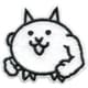GFPIBAN450 BAN43 にゃんこ大戦争 ワッペン ネコビルダー [キャラクターグッズ]