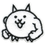 GFPIBAN450 BAN43 にゃんこ大戦争 ワッペン ネコビルダー [キャラクターグッズ]