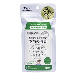 ティスパ香りでごまかさない本当の消臭 くつばこ用 1コ