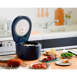 アイリスオーヤマ　炊飯器　5.5合　IH式　自動調理　ディープブルー　キッチン Amazon | IHジャー炊飯器 5.5合 KRC-IL50-DA ディープブルー
